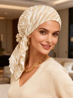 Beige Watercolor Stripe