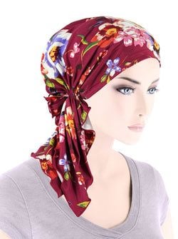Color – Burgundy Red Blossom