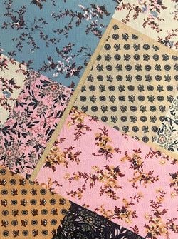 Pink Floral Patchwork