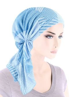 Color – Plisse Patchwork Blue