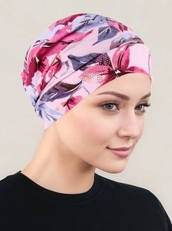 Color – Pink Lilac Tropical Floral