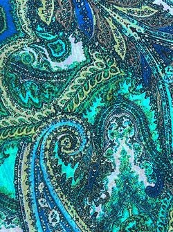 Color – Green Paisley