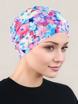 Color – Pink Blue Floral