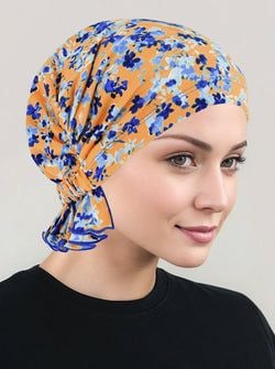 Color – Blue Amber Floral