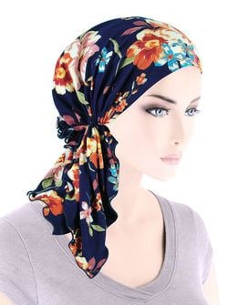 Color – Navy Blue Blossom