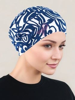 Royal Blue Swirl