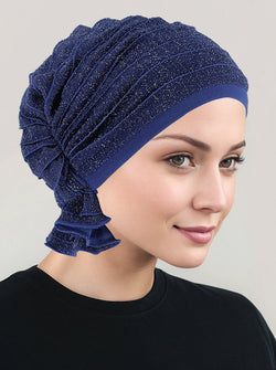 Color – Ruffle Blue w/Silver Shimmer
