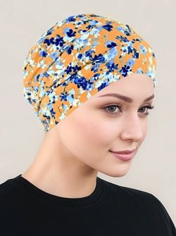 Color – Blue Amber Floral
