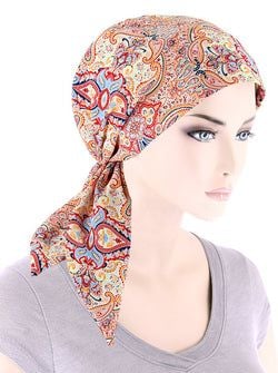 Color – Red Americana Paisley