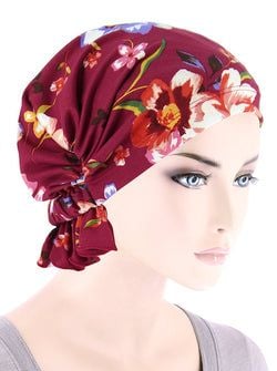 Color – Burgundy Red Blossom