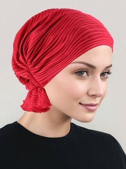 Color – Red Wave Micro Ruffle