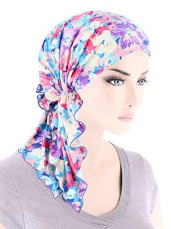Color – Pink Blue Floral