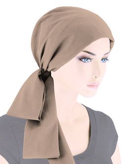 Mocha Crepe Chiffon