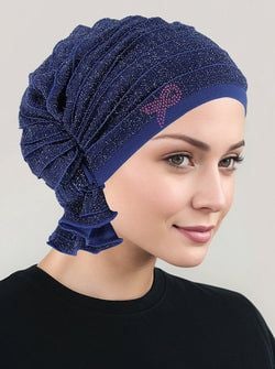 Color – Ruffle Blue w/Silver Shimmer