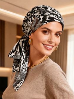 Color – Black Gold Animal Sequin