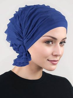 Ruffle Royal Blue