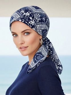 Color – Navy White Floral