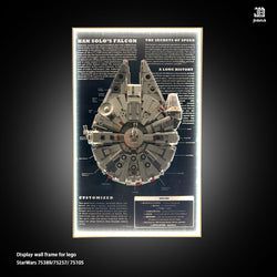 Display Frame For LEGO® Star Wars™ Millennium Falcon™ 75389/75257/75105