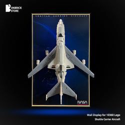 Wall Display for 10360 LEGO®NASA Shuttle Carrier Aircraft