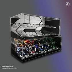 Display Acrylic Case For LEGO® Speed Champions F1 cars