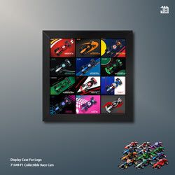 Big Display Case For LEGO® 71049 F1® Collectible Race Cars
