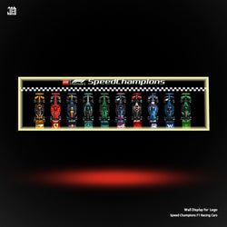 Big Wall Display Frame For LEGO® Speed Champions F1 Cars