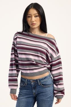 COLOUR – Grey Marle Stripe