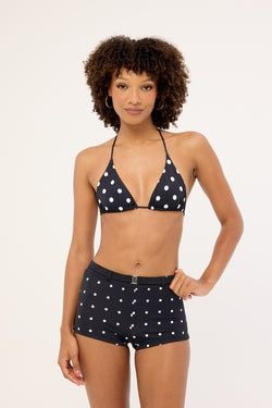 COLOUR – Black Polka