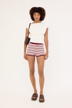 COLOUR – Burgundy Stripe