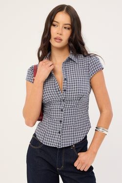 COLOUR – Navy Check