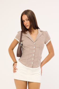 COLOUR – Brown Gingham