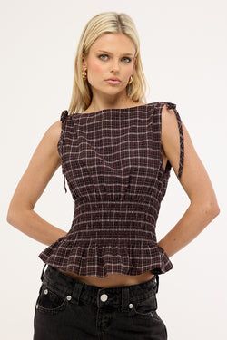 COLOUR – Brown Check
