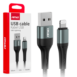 Variant: – USB A > Lightning 1m
