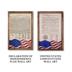 Patriotic Products – Declaration of Independence & United States Constitution