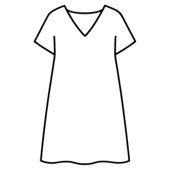 Select Style – V-Neck Midi Dress