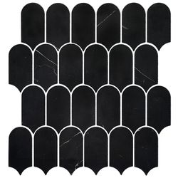 Feather Pattern – Nero