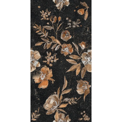 Featured tiles – Black flower