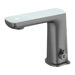 White Top Display – Gun Metal