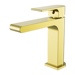 Straight Spout – Brushed Gold