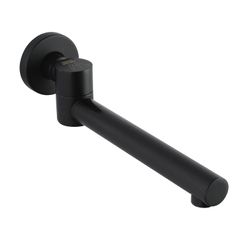 Round Swivel Spout – Black