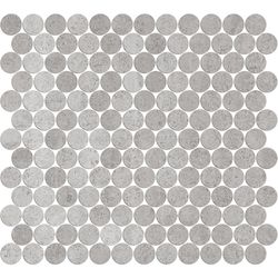 Penny Round Pattern – Grey