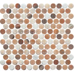 Penny Round Pattern – Rosa