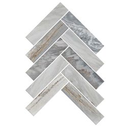 Herringbone Pattern – Blue Sandstone