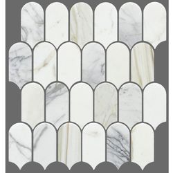 Feather Pattern – Calacatta Gold