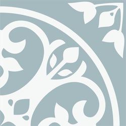 Floral Light Blue