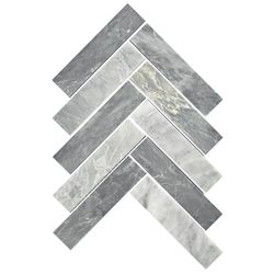 Herringbone Pattern – Carrara Grey
