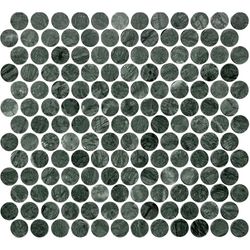 Penny Round Pattern – Indian Green
