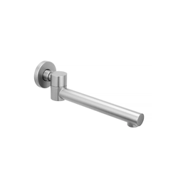 Round Swivel Spout – Brushed Nickel