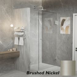 Front Only – Brushed Nickel