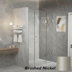 Front Only – Brushed Nickel